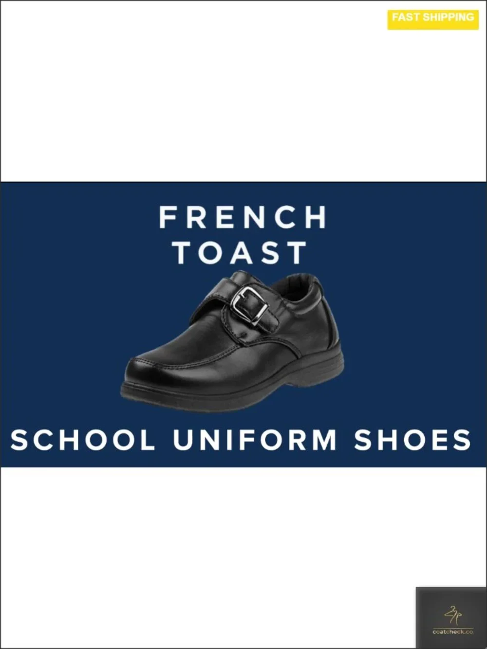 Boys School Uniform Loafer Oxford Dress Shoes Slip-On Faux-Leather